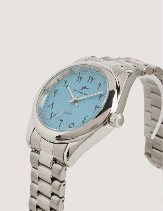 Arabic Watch - Blue Dial